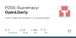 GitHub - FOSS-Supremacy/OpenLiberty: A GTA 3 reimplementation on the Godot Engine