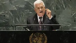 "Arrêtez d'envoyer des armes à Israël" : le cri du Palestinien Mahmoud Abbas à l'ONU