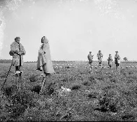 Shepards on stilts to help traverse marshy ground, Gascony, France, ~1895 - Vous connaissez ?