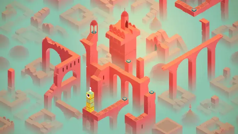 Une capture d'écran du jeu Monument Valley