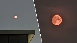 Pourquoi la Lune était-elle si rouge hier soir ?