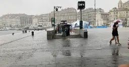 Des trombes d’eau et des dégâts mineurs