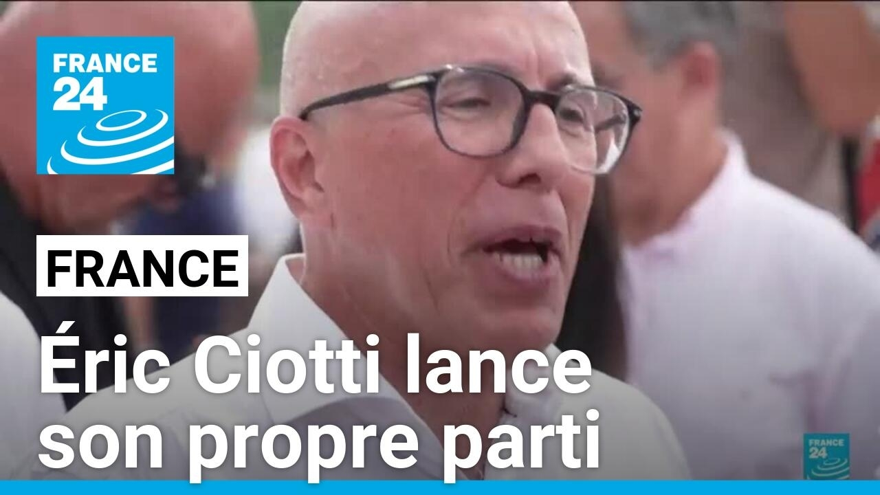 Ciotti lance son propre parti, l'Union des droites pour la République (UDR)