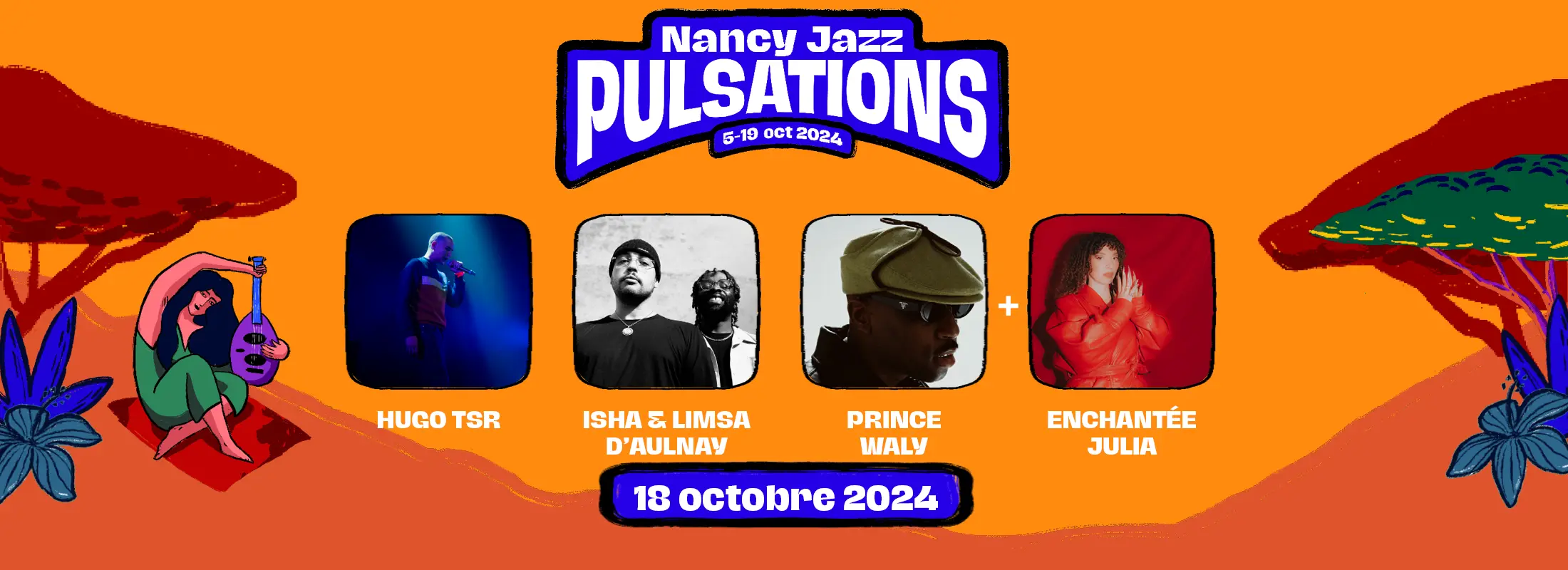 HUGO TSR - Nancy Jazz Pulsations : du 05 au 19 octobre 2024