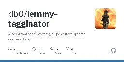 lemmy-tagginator/README.md at main · db0/lemmy-tagginator