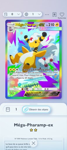 Rainbow mega Ampharos