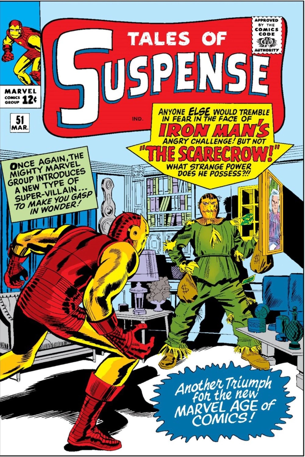 Tales of Suspense - Iron Man Vs The Scarecrow (ring a bell?)