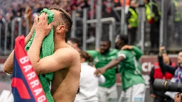 #FCMASSE : LES LARMES DE JOIE... LES VERTS REVIENNENT EN L1 ! 💚