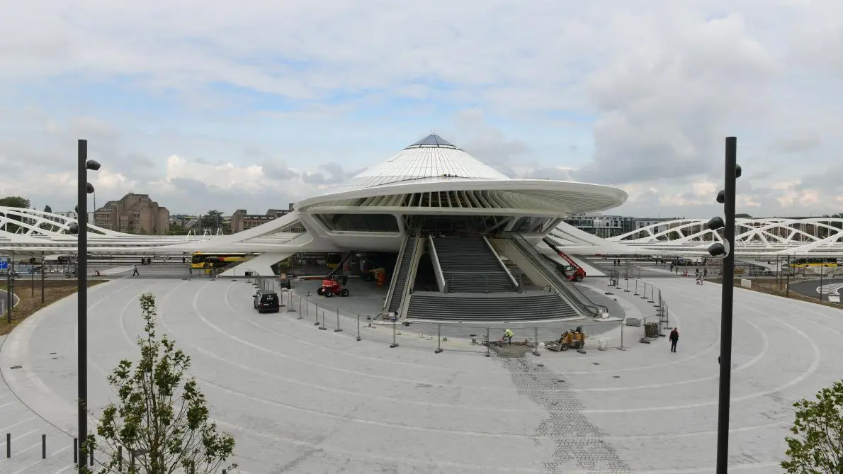 La facture de la gare de Mons a encore explosé de plusieurs millions d’euros - Le Soir