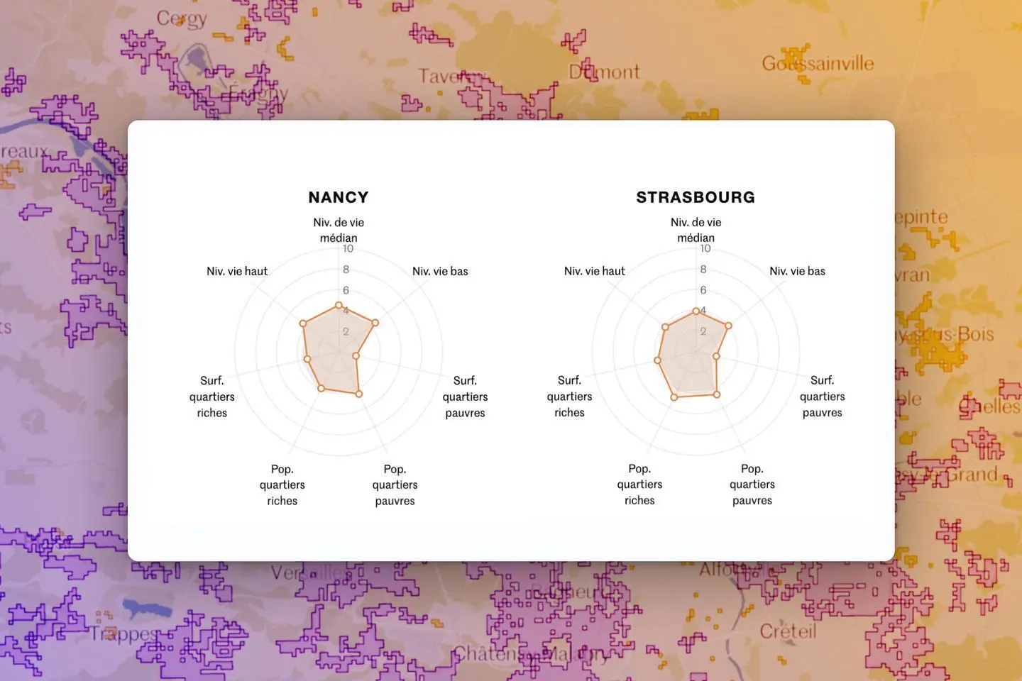 Quartiers « riches », quartiers « pauvres » : une carte pour savoir si votre ville est particulièrement inégalitaire