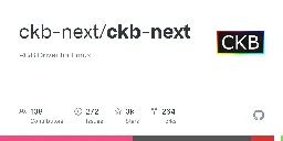 GitHub - ckb-next/ckb-next: RGB Driver for Linux