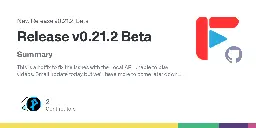 Release Release v0.21.2 Beta · FreeTubeApp/FreeTube