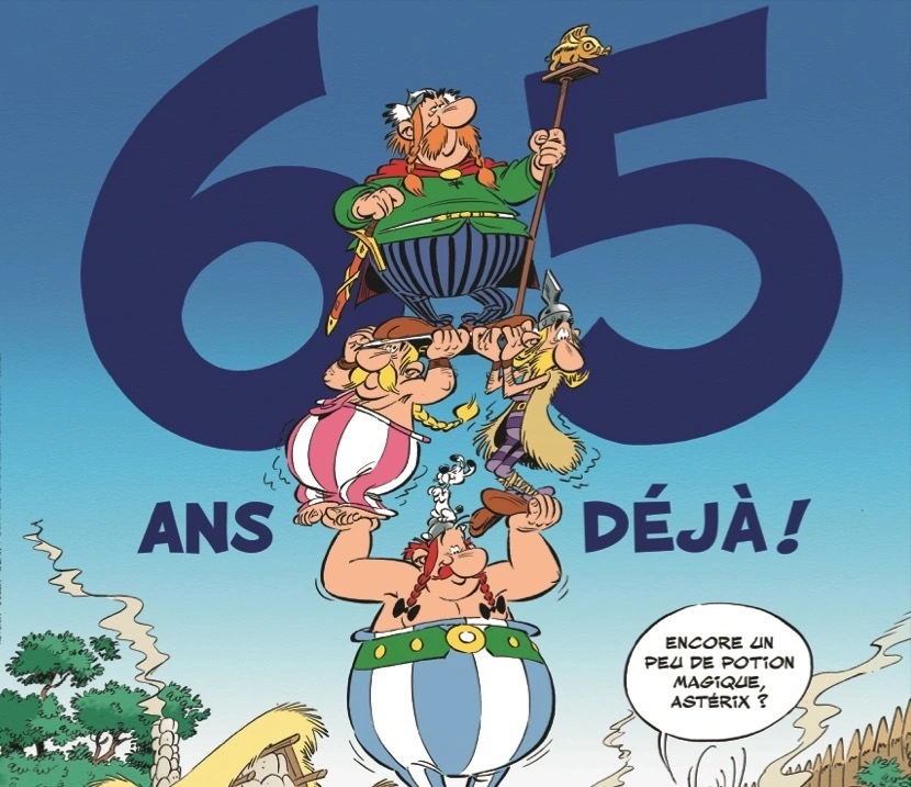 Tous les banquets d'Astérix réunis en une seule BD