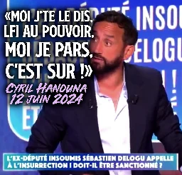 Hanouna quitte la France en cas de victoire de la gauche - Contre Attaque