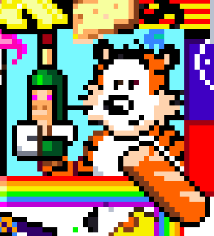 Screenshot of Hobbes drawn on the Fediverse Canvas