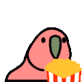 partyy parrot popcorn
