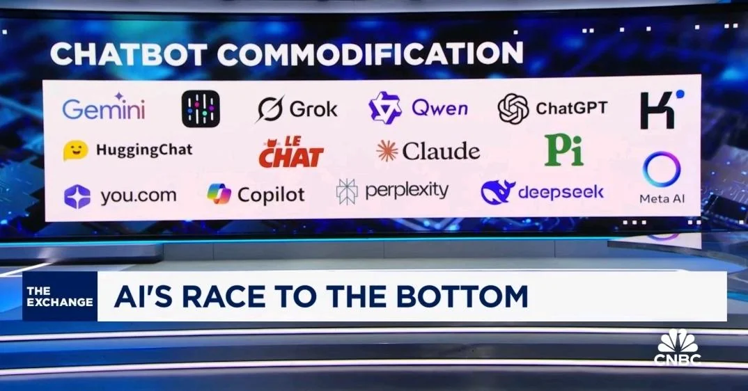 Chatbot logo according to CNBC