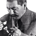 stalin smoking