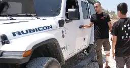 The IDF has a new way of transporting wounded Palestinians: On the hoods of jeeps