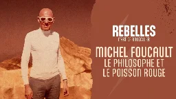 Rebelles, l'art de bousculer Michel Foucault, le philosophe et le poisson rouge