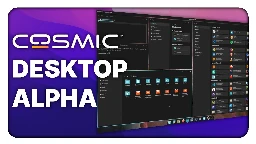 COSMIC Desktop ALPHA: a unique & important project for Linux!