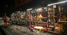 Vidéo. Au cœur du Boa, le train-usine qui rénove la voie ferrée alsacienne