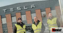 Tesla sape les conditions de travail et brise les grèves : exemple en Suède