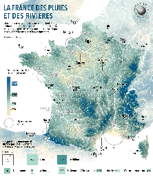 La France des pluies et des rivières