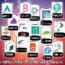 GitHub - RockyC36/StickerPack: Linux distro and desktop stickers created in Inkscape