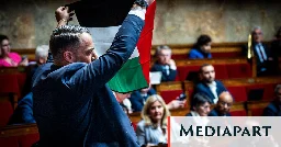 Un Insoumis exclu après avoir brandi un drapeau palestinien à l’Assemblée