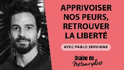 Apprivoiser nos peurs, retrouver la liberté avec l'auteur Pablo Servigne